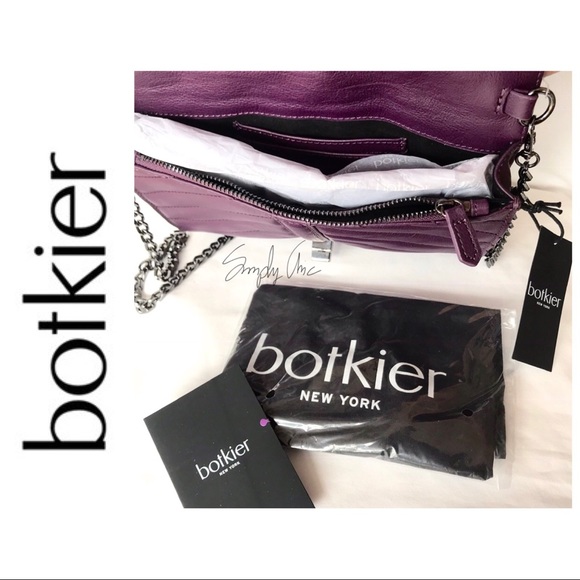 NWT Botkier genuine leather clutch shoulder bag - Picture 6 of 6